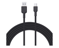 Aukey Kabel USB-A - USB-C 2.0 QC 60W 1,8m w oplocie - 1220115 - zdjęcie 2